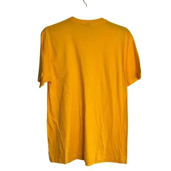 GILDAN New Gold Fox Graphic T-Shirt Size L - Picture 3 of 6